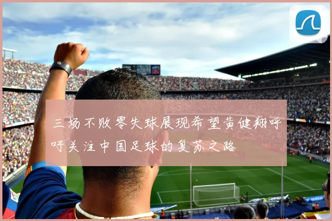 三场不败零失球展现希望黄健翔呼吁关注中国足球的复苏之路